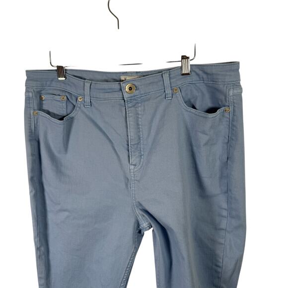 Vineyard Vines High Rise Skinny Jeans Blue Preppy Pants Nautical Womens Plus 33 - Picture 2 of 7
